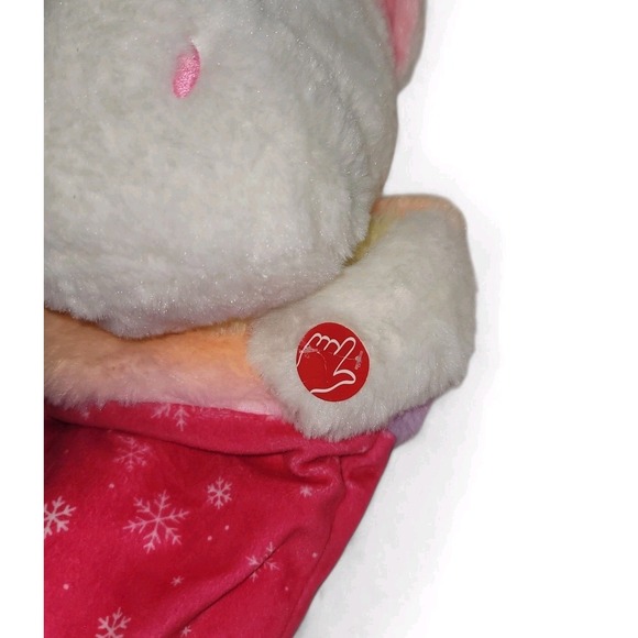 Holiday Time Musical Plush Animated Unicorn Christmas Stocking, 3 Songs/Lights - Picture 4 of 6